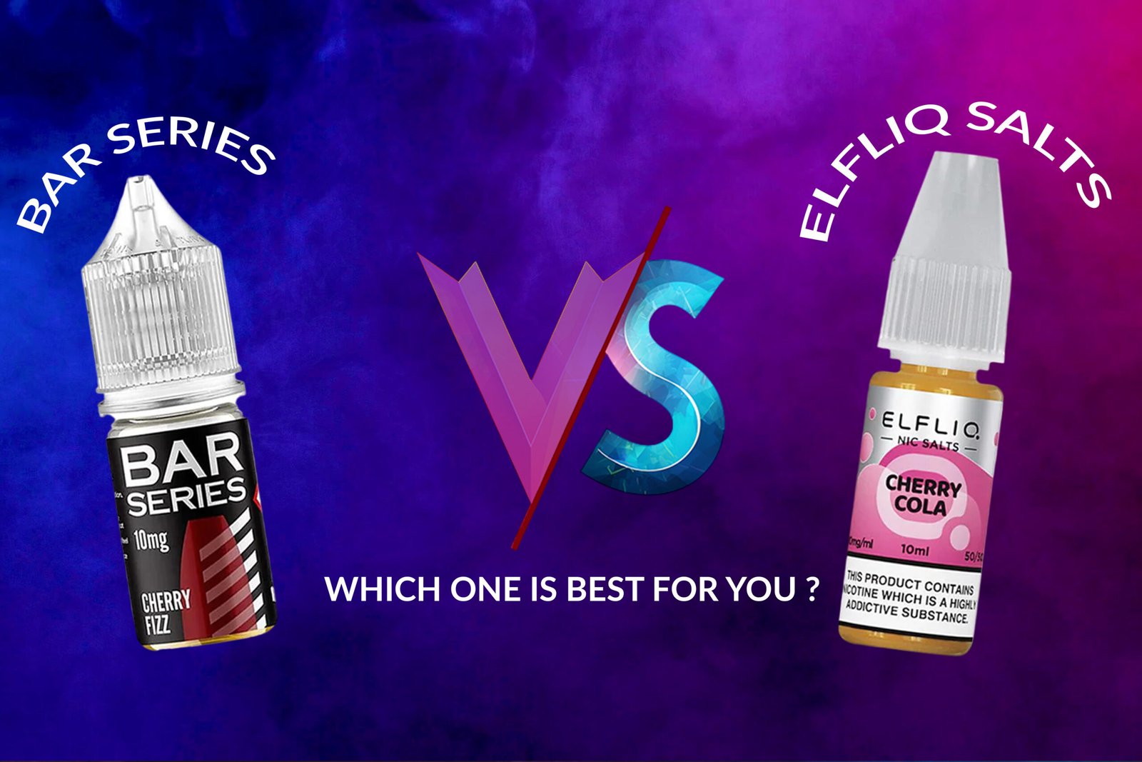 Elfliq Nic Salt vs. Bar Series: Which One is Right for You?