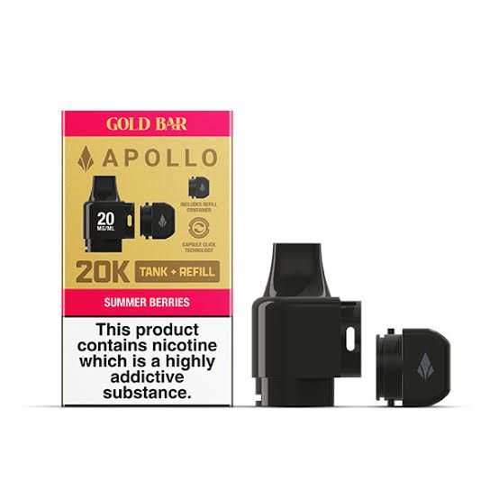 Gold Bar Apollo 20K Pods (pack of 2)