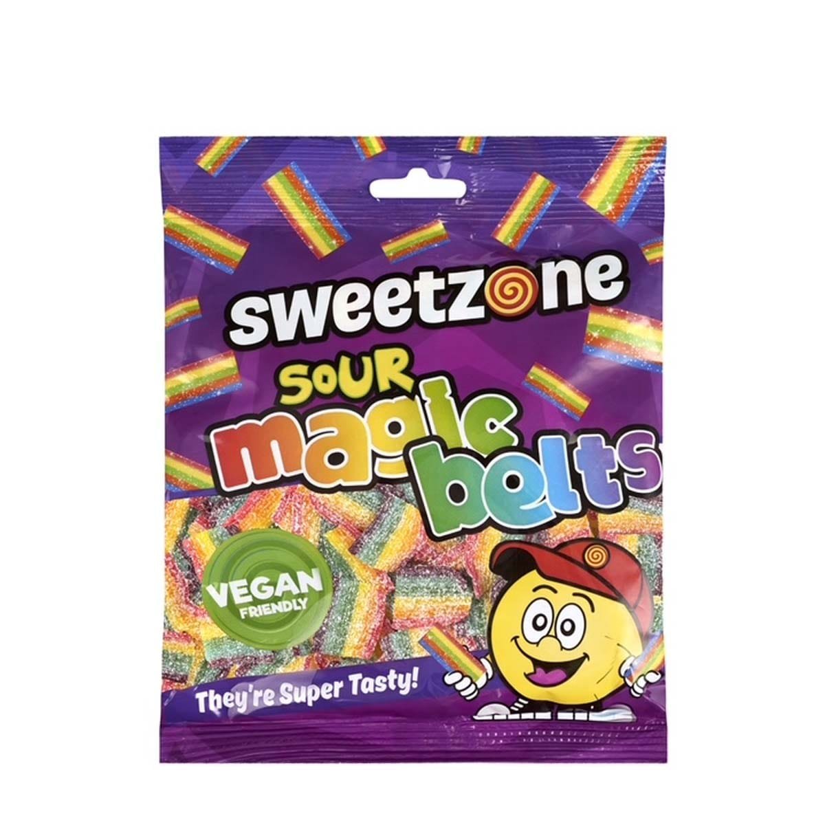Sweetzone sour magic belts 165 grams